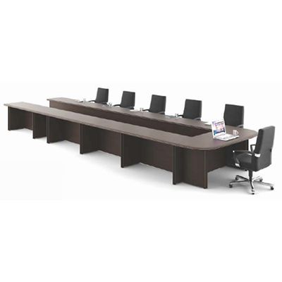 Zline office modular table with a contemporary design and robust build for professional meeting spaces.